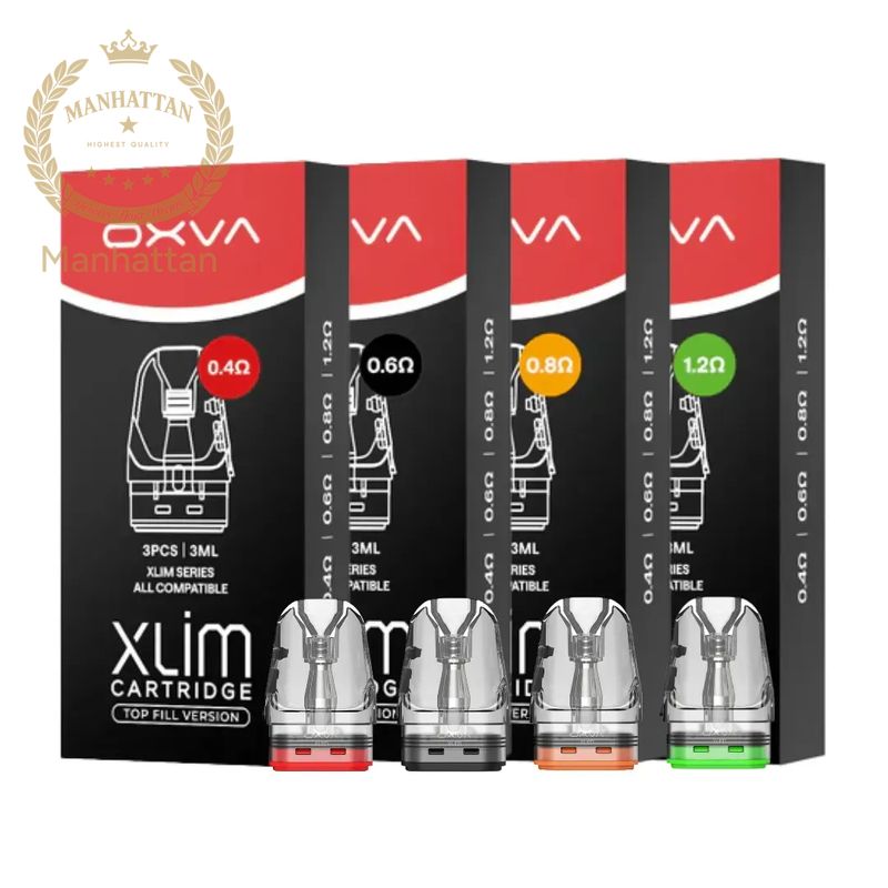 OXVA Xlim V3 Top Fill Kartuş (3'lü Paket) OXVA Xlim V3 Top Fill Kartuş (3'lü Paket)