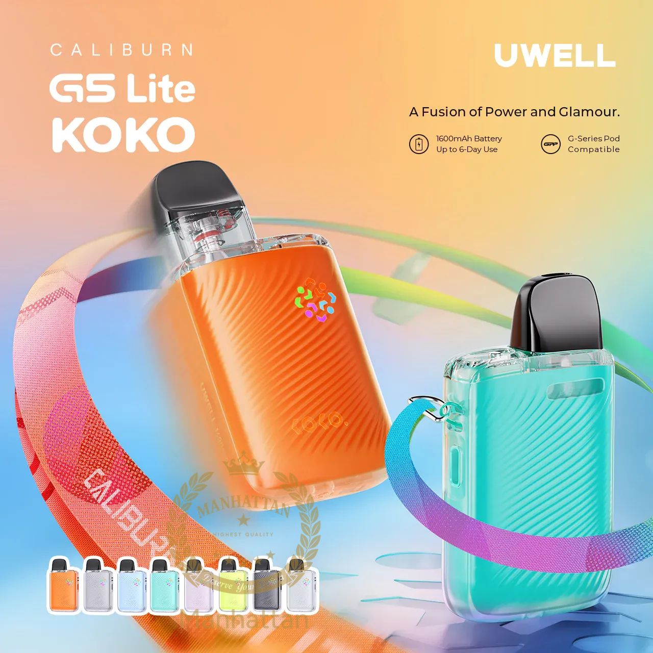 Uwell Caliburn G5 Lite Koko Pod Mod 35W 1600mAh