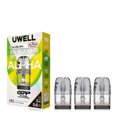 Uwell Caliburn GPP Alpha Kartuş/Coil (0.4ohm / 0.6ohm / 0.9ohm / 1.2ohm) %100 Orijinal Uwell Caliburn GPP Alpha Kartuş/Coil (0.4ohm / 0.6ohm / 0.9ohm / 1.2ohm) %100 Orijinal