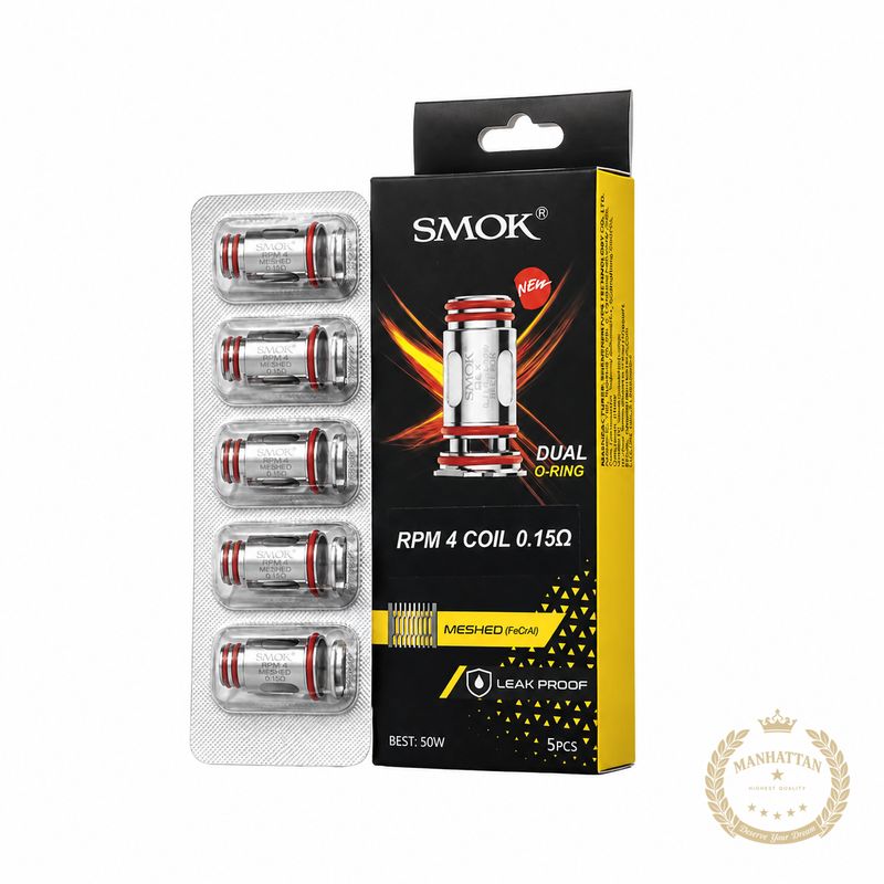 SMOK RPM 4 Coil (5'li Paket) (%100 Orijinal)
