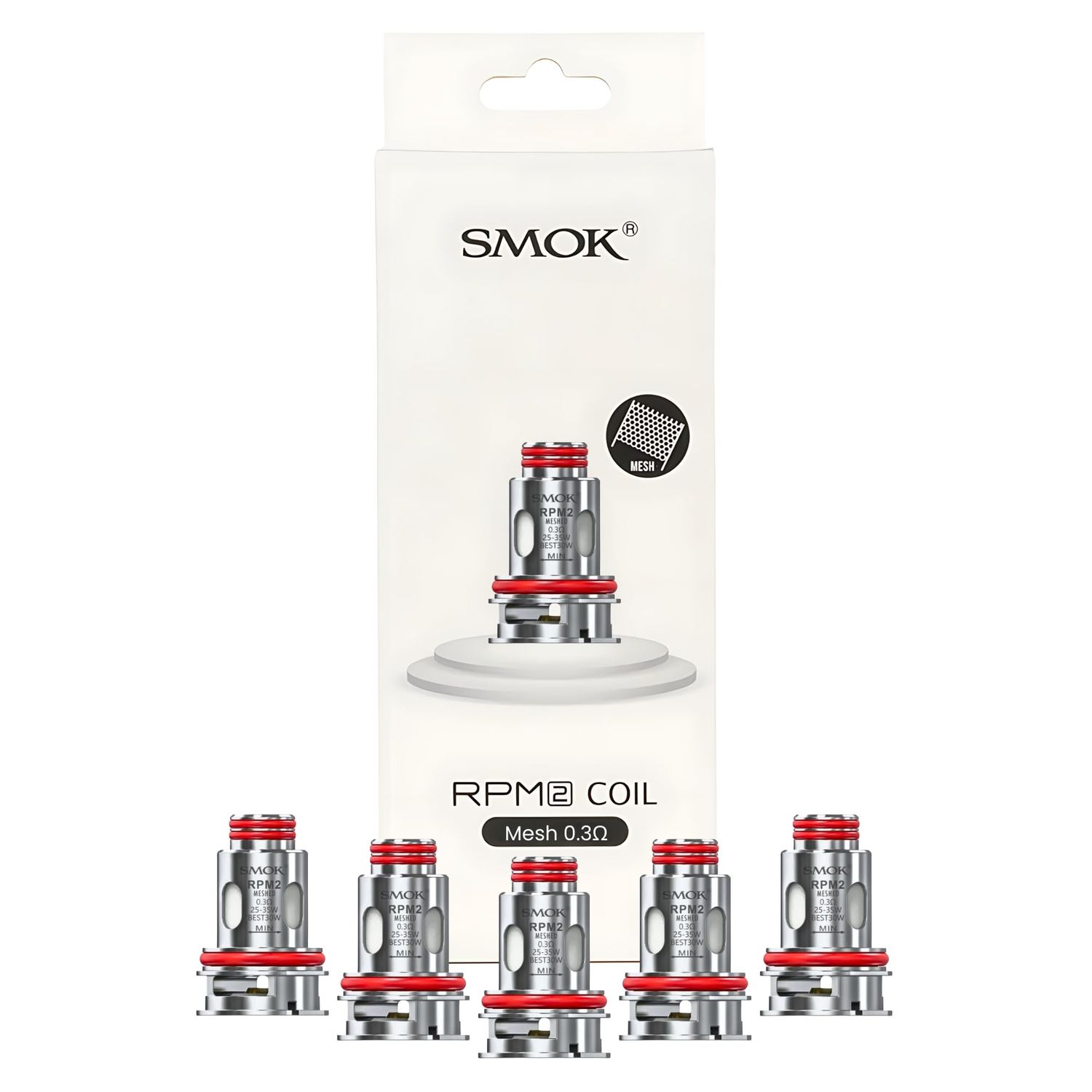Smok RPM 2 0.3 Ohm Meshed Coil (%100 Orijinal)
