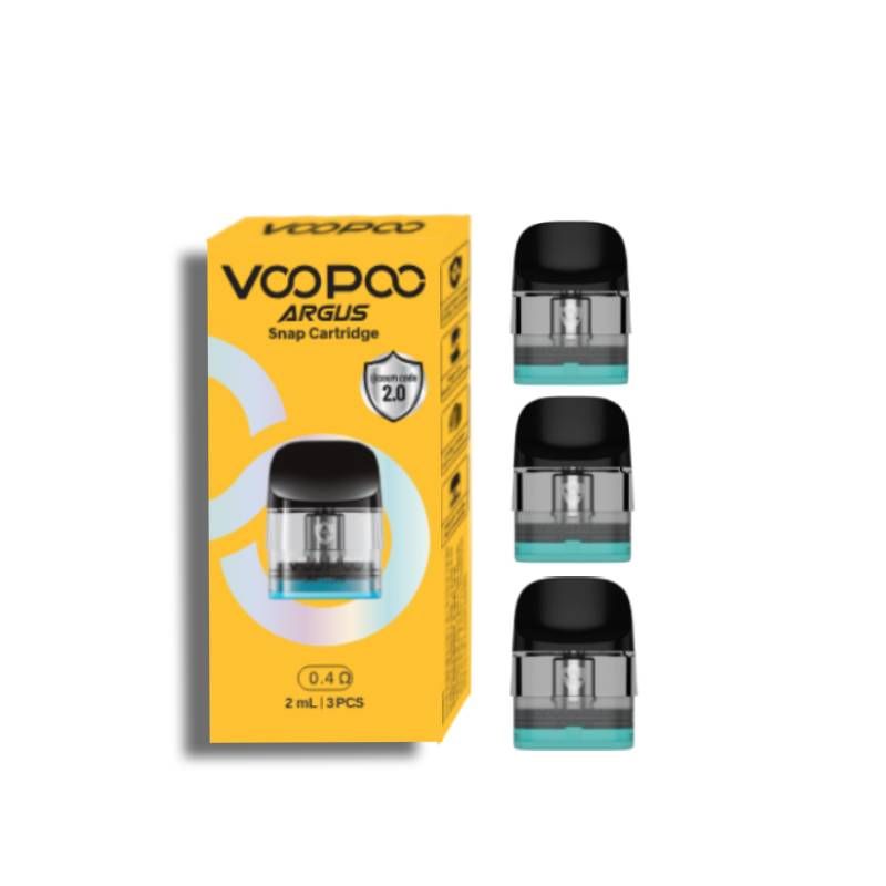 VOOPOO Argus Snap Kartuş 0.4/0.7/1.0 Ohm (3'lü Paket) (%100 Orijinal)