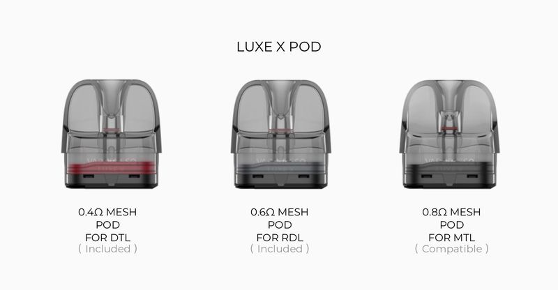 Vaporesso LUXE X PRO Pod Kit 1500mAh 40W