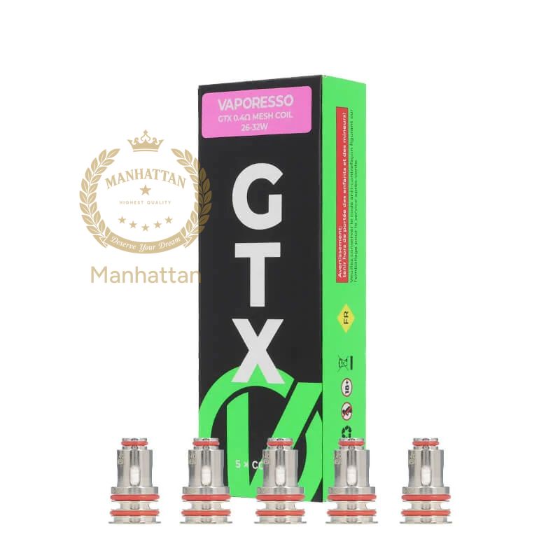 Vaporesso GTX Mesh 0.4 Ohm Coil (5'li Paket)