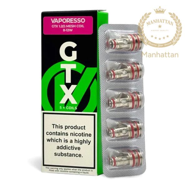 Vaporesso GTX Mesh 1.2 Ohm Coil (5'li Paket)