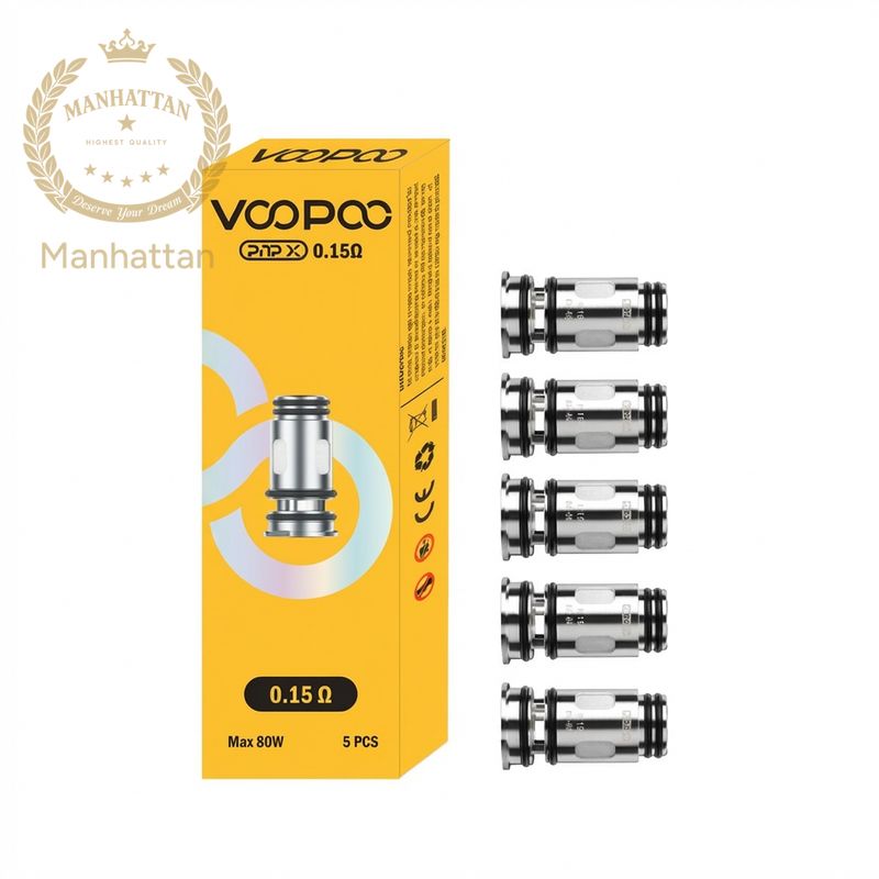 VOOPOO PnP-X 0.15 Ohm Coil (5'li Paket)