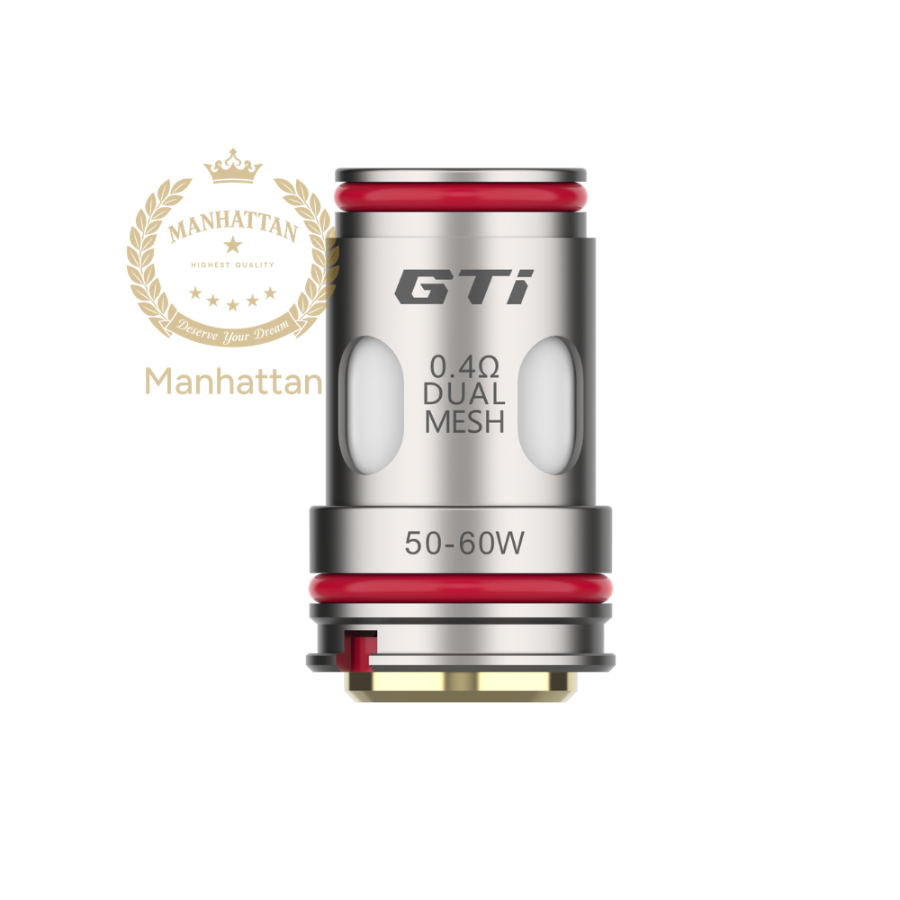 Vaporesso GTi Dual Mesh 0.4 Ohm Coil (5'li Paket) resmî üretici görseli