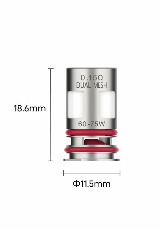 Vaporesso GTX Dual Mesh 0.15 Ohm Coil (5'li Paket)