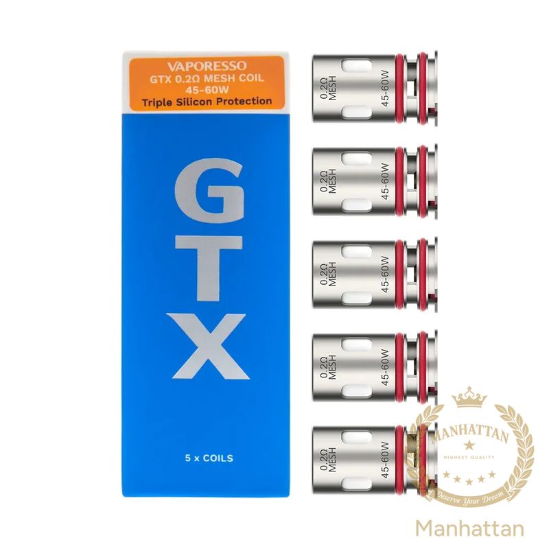 Vaporesso GTX Mesh 0.2 Ohm Coil (5'li Paket)