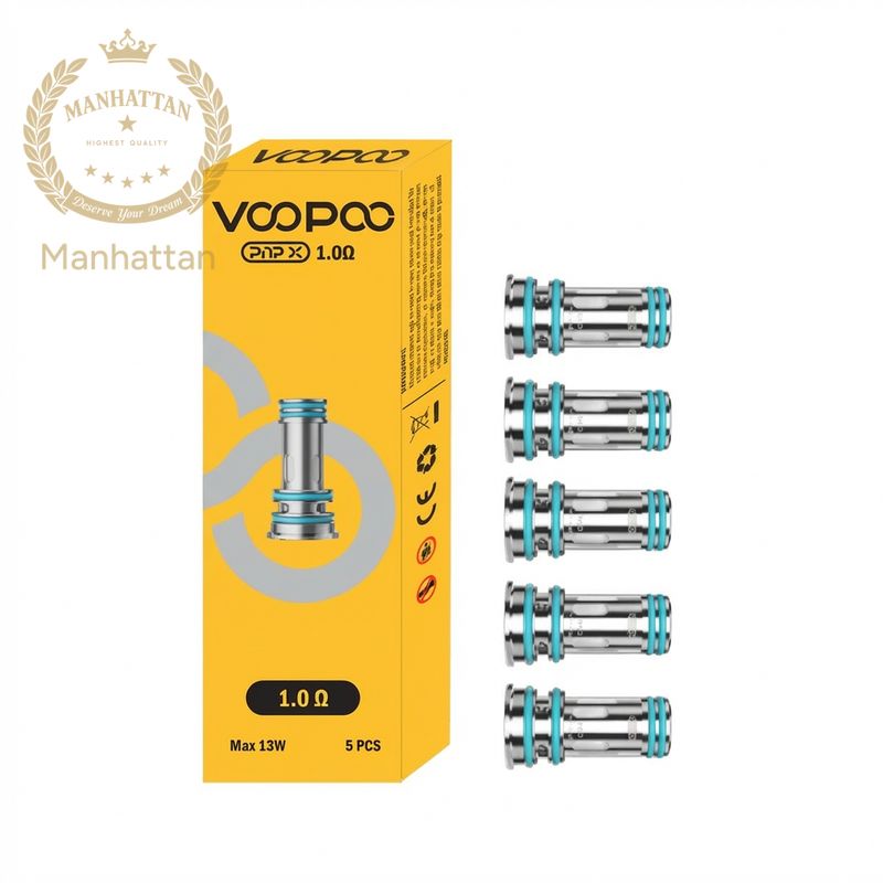 VOOPOO PnP-X 1.0 Ohm Coil (5'li Paket)