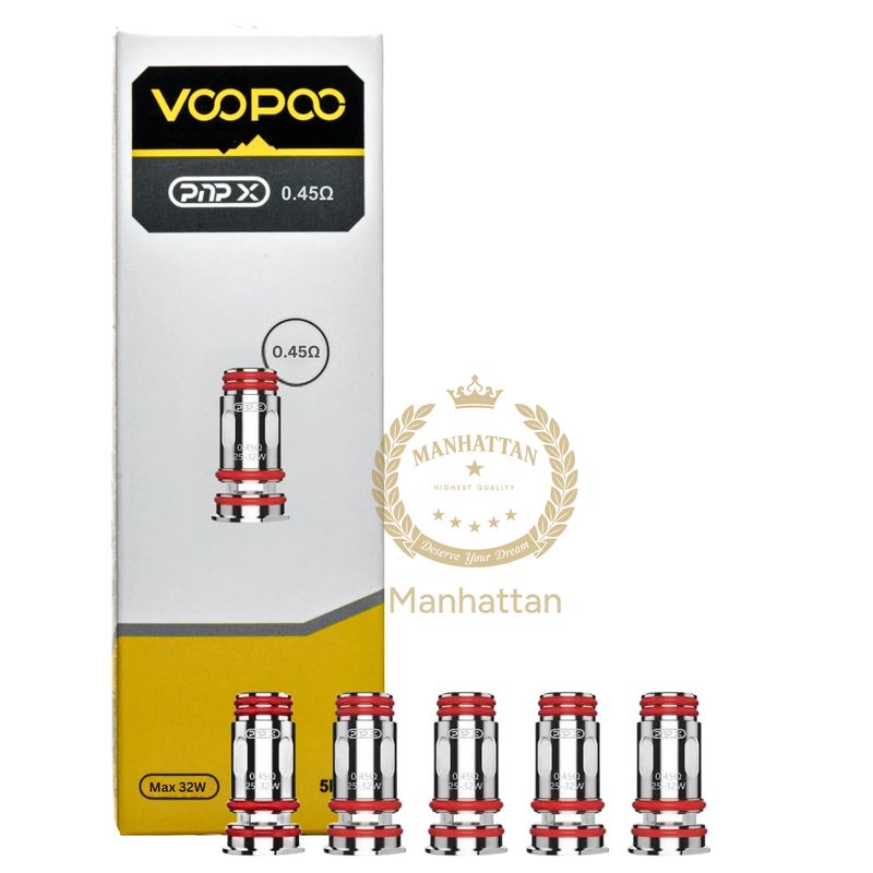 VOOPOO PnP-X 0.45 Ohm Coil (5'li Paket)