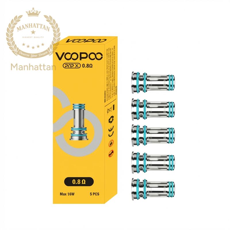 VOOPOO PnP-X 0.8 Ohm Coil (5'li Paket)