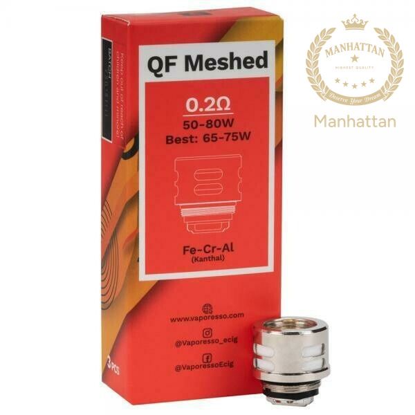 Vaporesso QF Meshed 0.2 Ohm Coil (3'lü Paket)