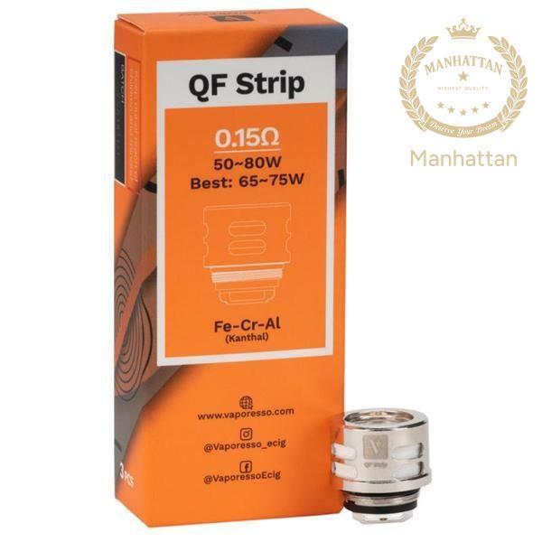 Vaporesso QF Strip 0.15 Ohm Coil (3'lü Paket)
