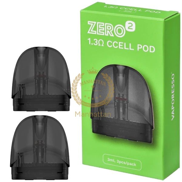 Vaporesso ZERO 2 CCELL 1.3 Ohm 3 ml Kartuş (2'li Paket)