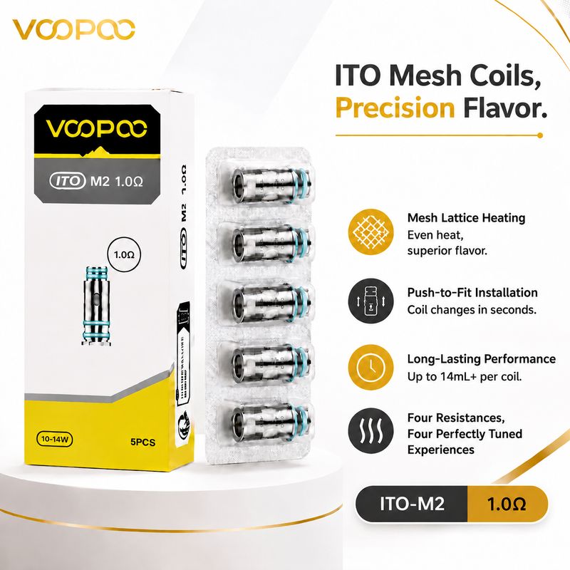 VOOPOO ITO M2 1.0 Ohm Coil (5'li Paket)
