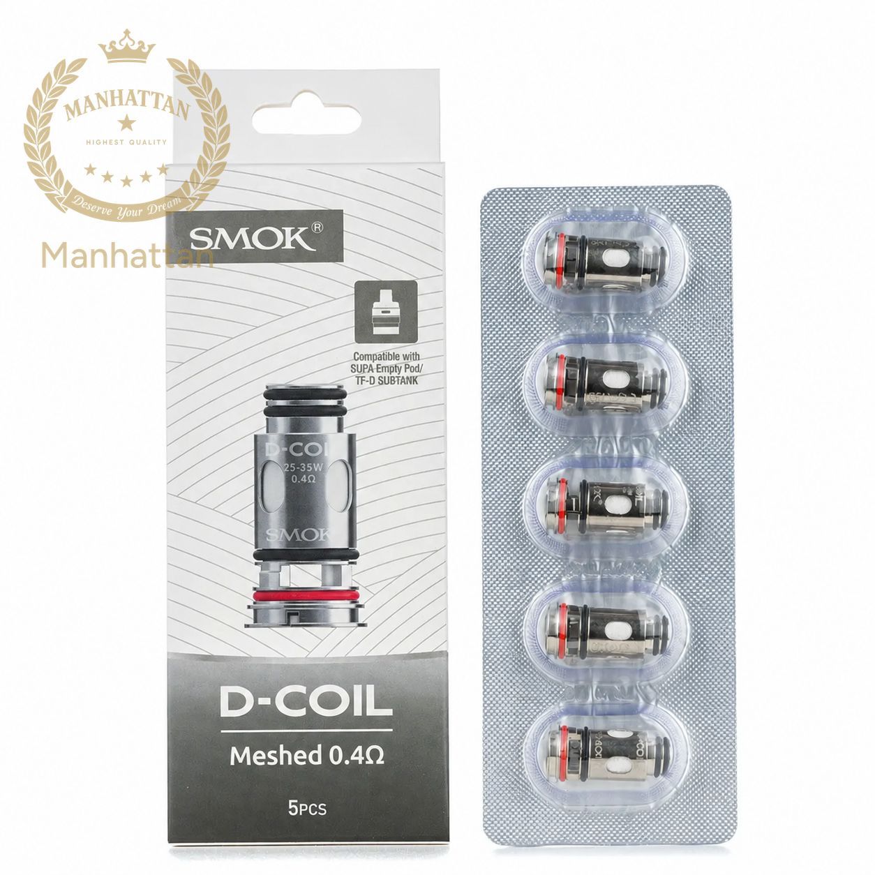 SMOK D Meshed 0.4 Ohm Coil (5'li Paket)