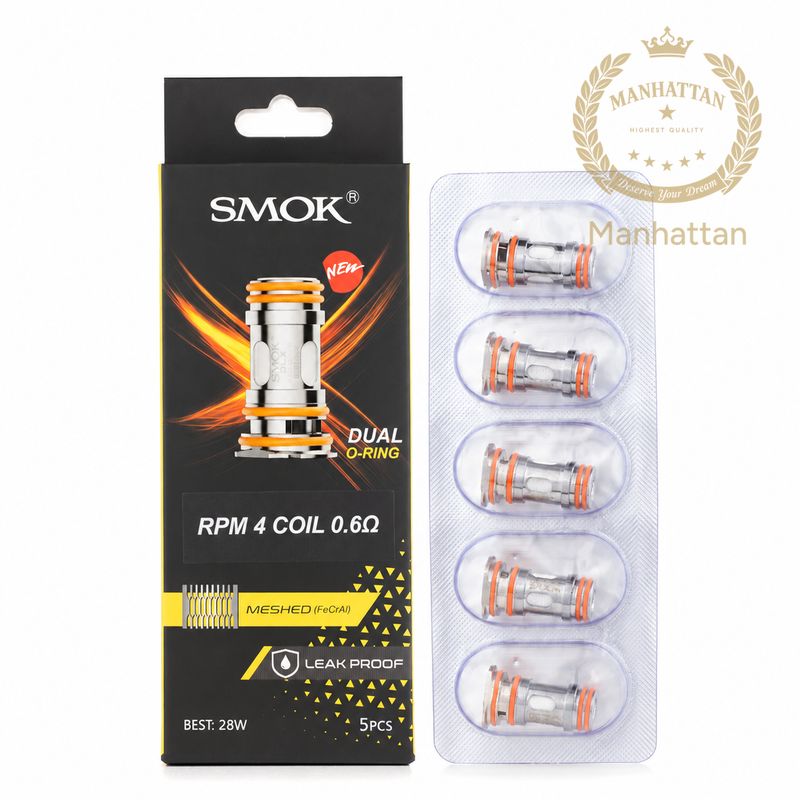 SMOK RPM 4 Meshed 0.6 Ohm Coil (5'li Paket)