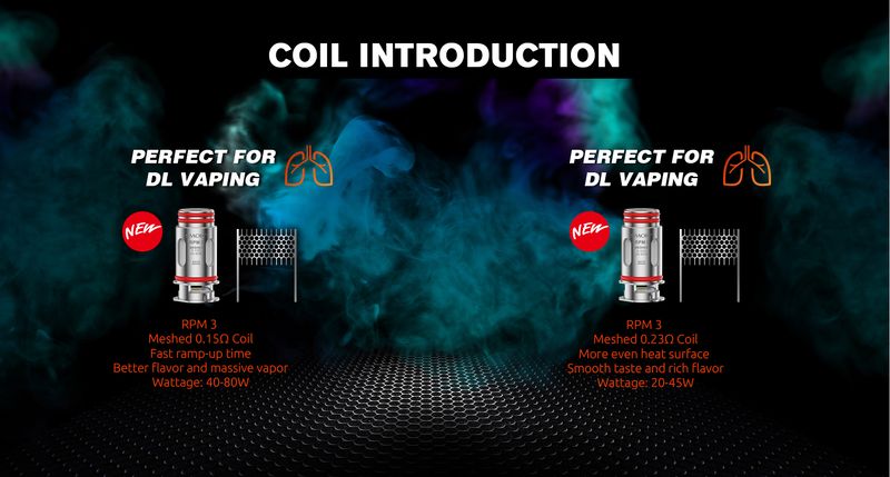 SMOK RPM 3 Meshed 0.23 Ohm Coil (5'li Paket)