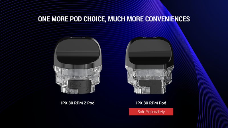 SMOK IPX 80 RPM Boş 5.5 ml Kartuş (3'lü Paket)