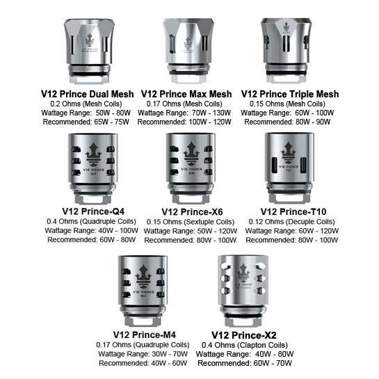 SMOK TFV12 Prince Max Mesh 0.17 Ohm Coil (3'lü Paket)