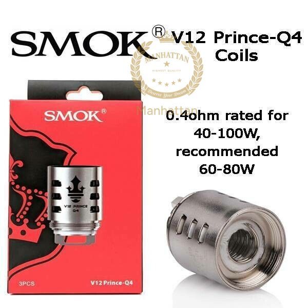 SMOK TFV12 Prince Q4 0.4 Ohm Coil (3'lü Paket)