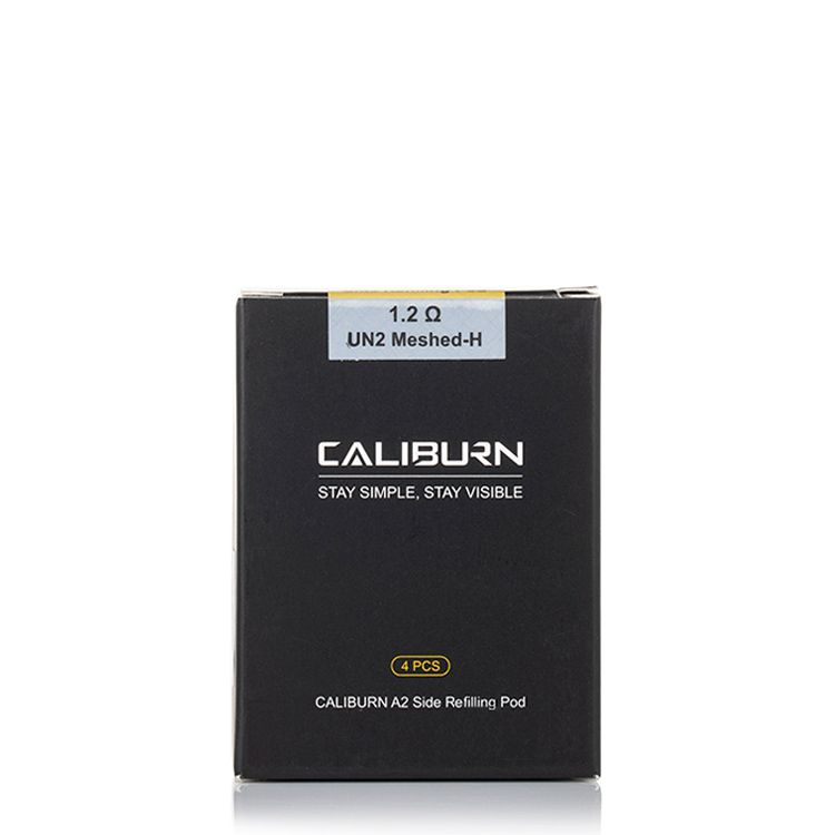 Uwell Caliburn A2 Side Fill 1.2 Ohm 2 ml Kartuş (4'lü Paket)