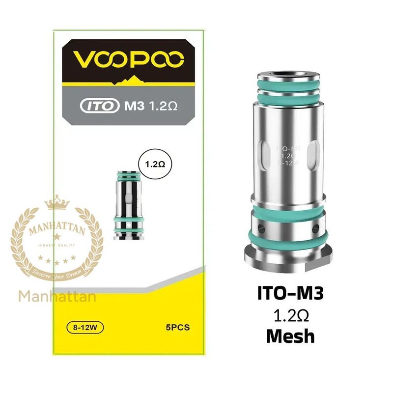 VOOPOO ITO M3 1.2 Ohm Coil (5'li Paket)