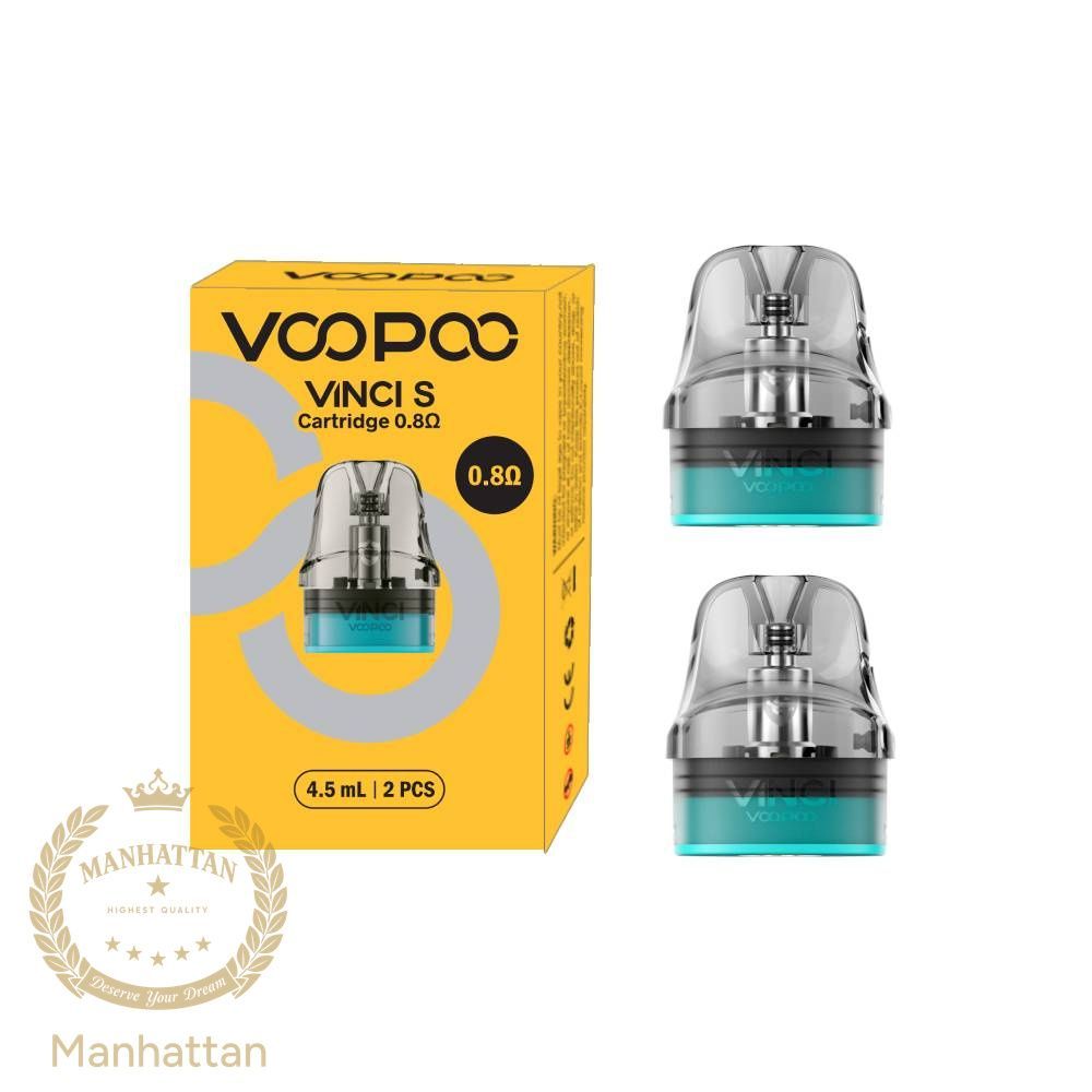 VOOPOO VINCI S 0.8 Ohm 4.5 ml Kartuş (2'li Paket)