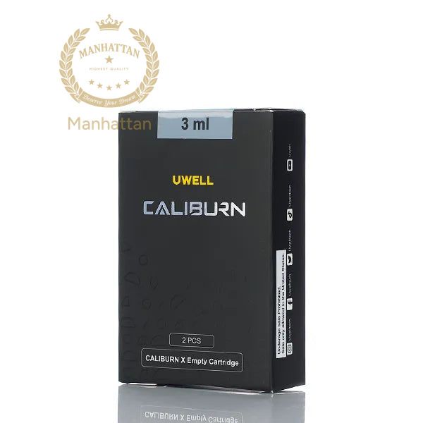 Uwell Caliburn X 3 ml Boş Kartuş (2'li Paket)