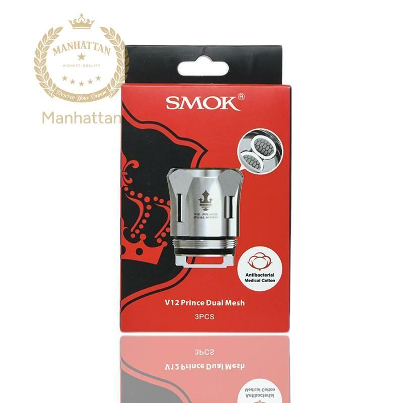 SMOK TFV12 Prince Dual Mesh 0.2 Ohm Coil (3'lü Paket)