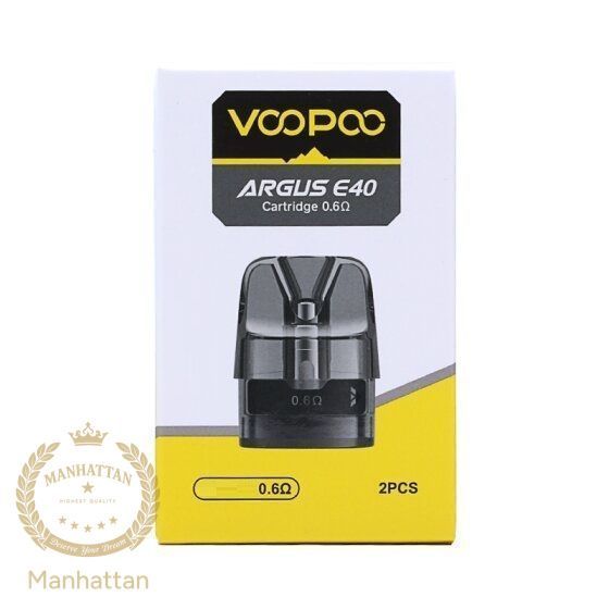 VOOPOO ARGUS E40 0.6 Ohm 4.5 ml Kartuş (2'li Paket)