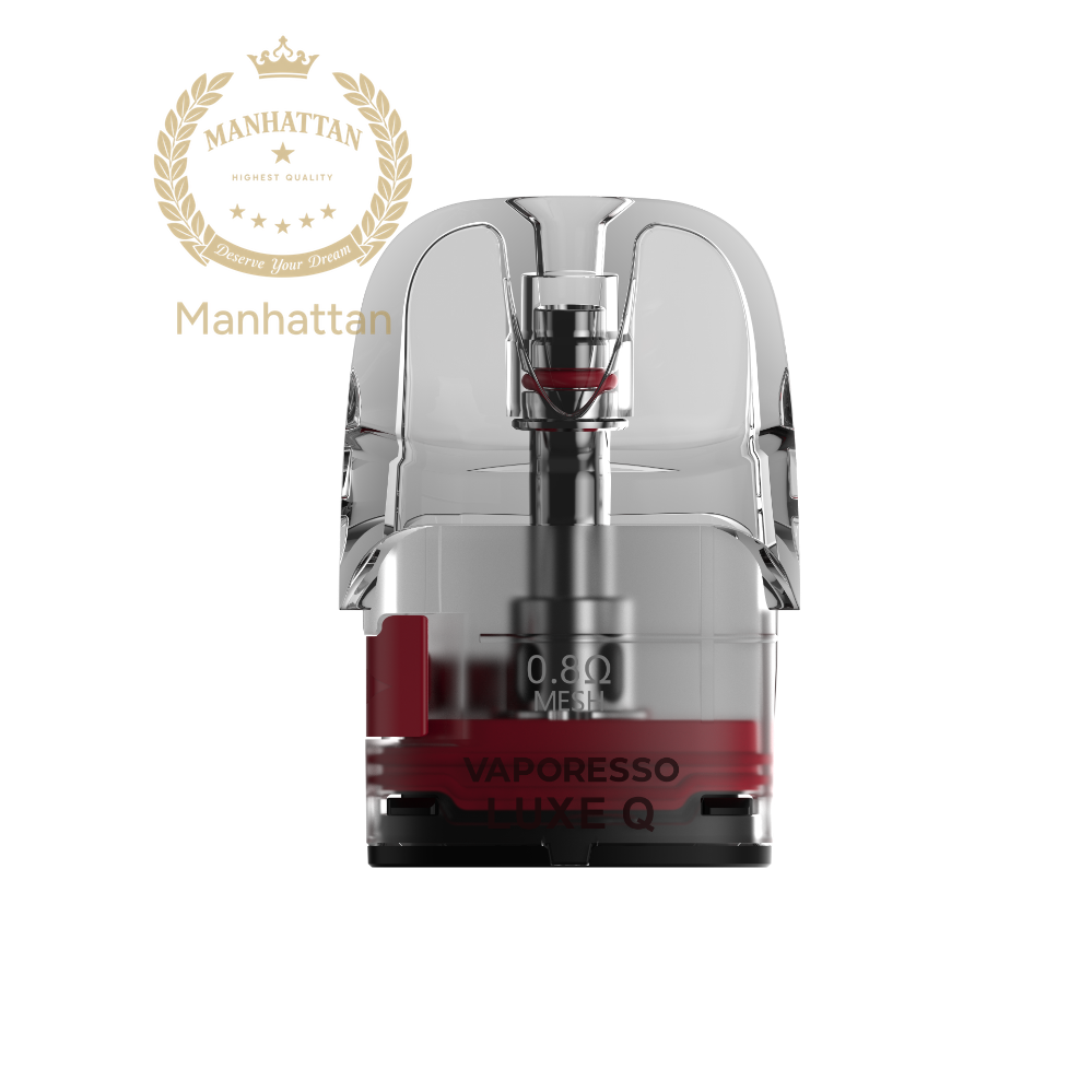 Vaporesso LUXE Q Mesh 0.8 Ohm 3 ml Kartuş (4'lü Paket)