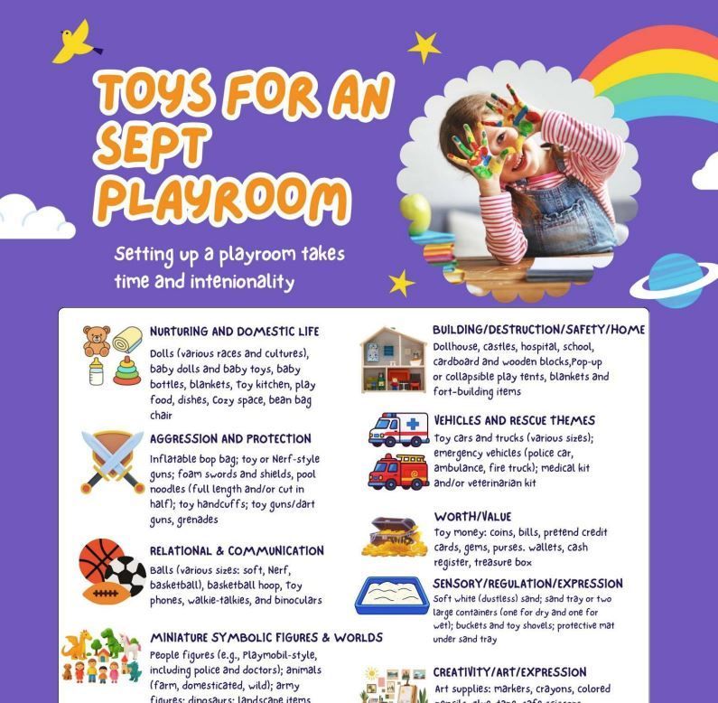 Standalone Product: SEPT Playroom Toy List Standalone Product: SEPT Playroom Toy List