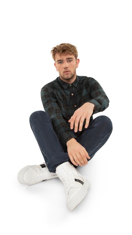 Men&#39;s Long Sleeve Slim Shirt- ON THIS DAY