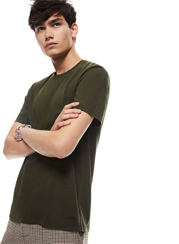 Cotton-Jersey Tee (Olive)- ON THIS DAY