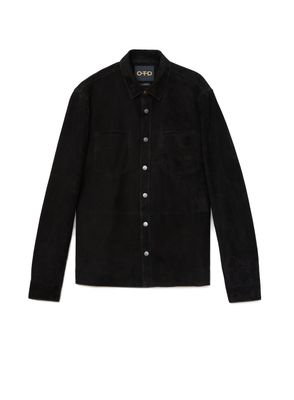 Ultra-Fine Suede Shirt Jacket- ON THIS DAY