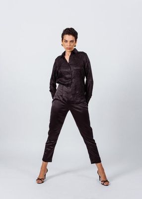 Women&#39;s Trousers Pleated Pants-Le Reussi