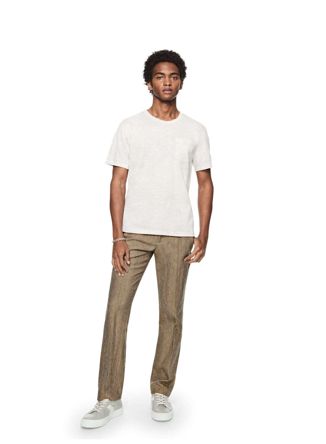 Herringbone Straight-Leg Stretch Pant – ON THIS DAY