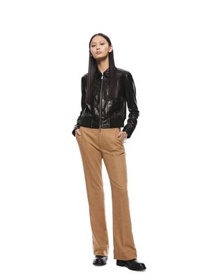 Leather Aviator Jacket-ON THIS DAY
