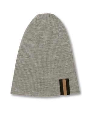 Superfine Merino Wool Beanie (Mid Grey)-ON THIS DAY
