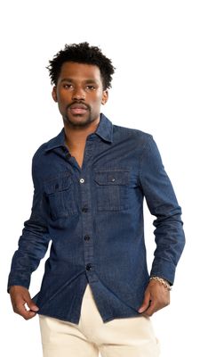 Indigo Work Shirt-ON THIS DAY