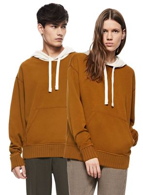 Colorblocked Hoodie (Copper)-On This Day