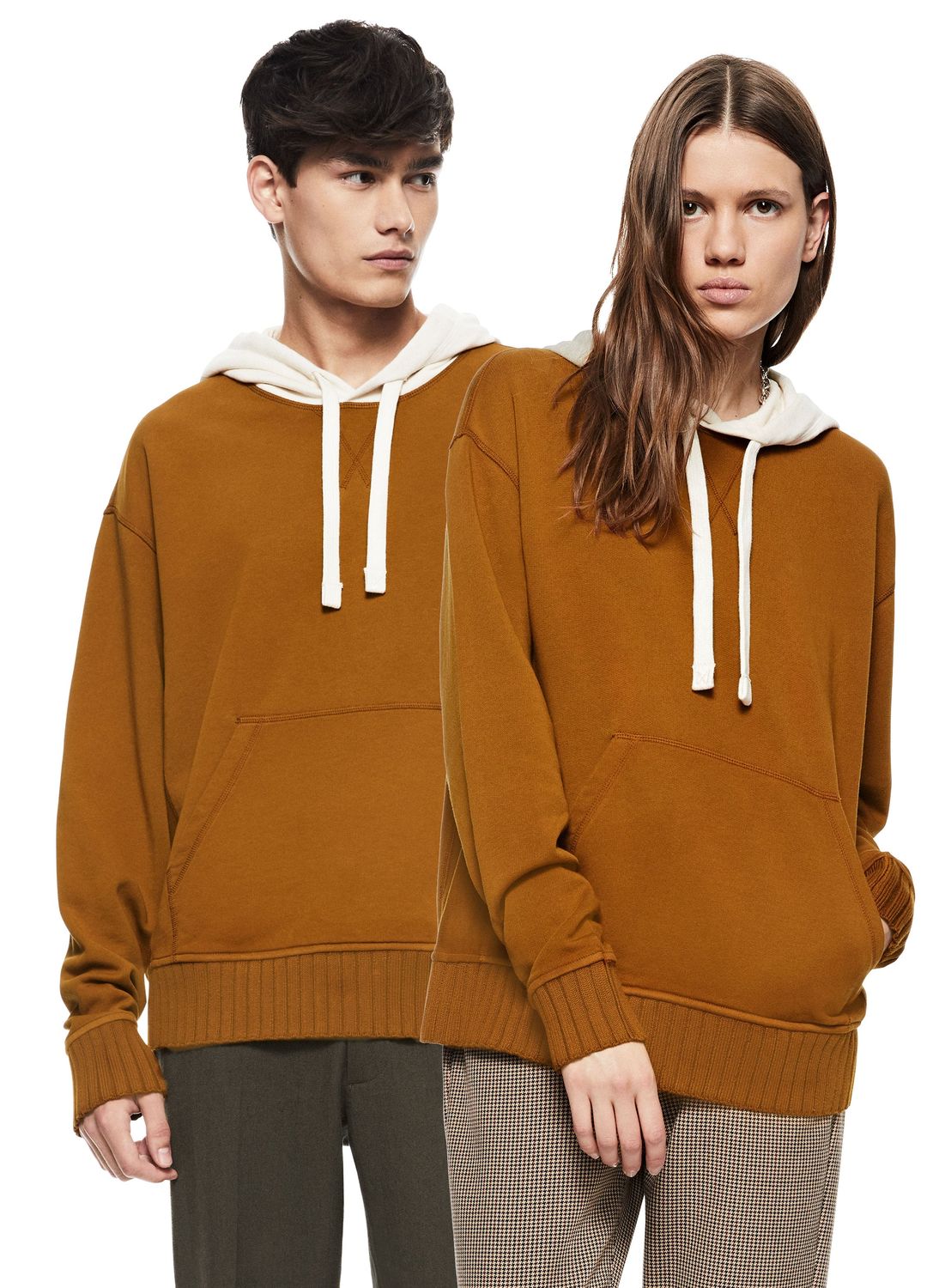 Colorblocked Hoodie (Copper)-On This Day