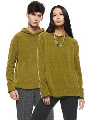 Merino Wool Hoodie Sweater (Green Envy)-ON THIS DAY