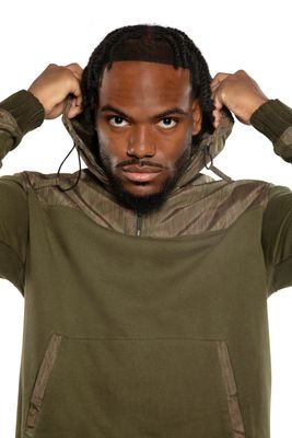Off Duty Half-Zip Hoodie-ON THIS DAY