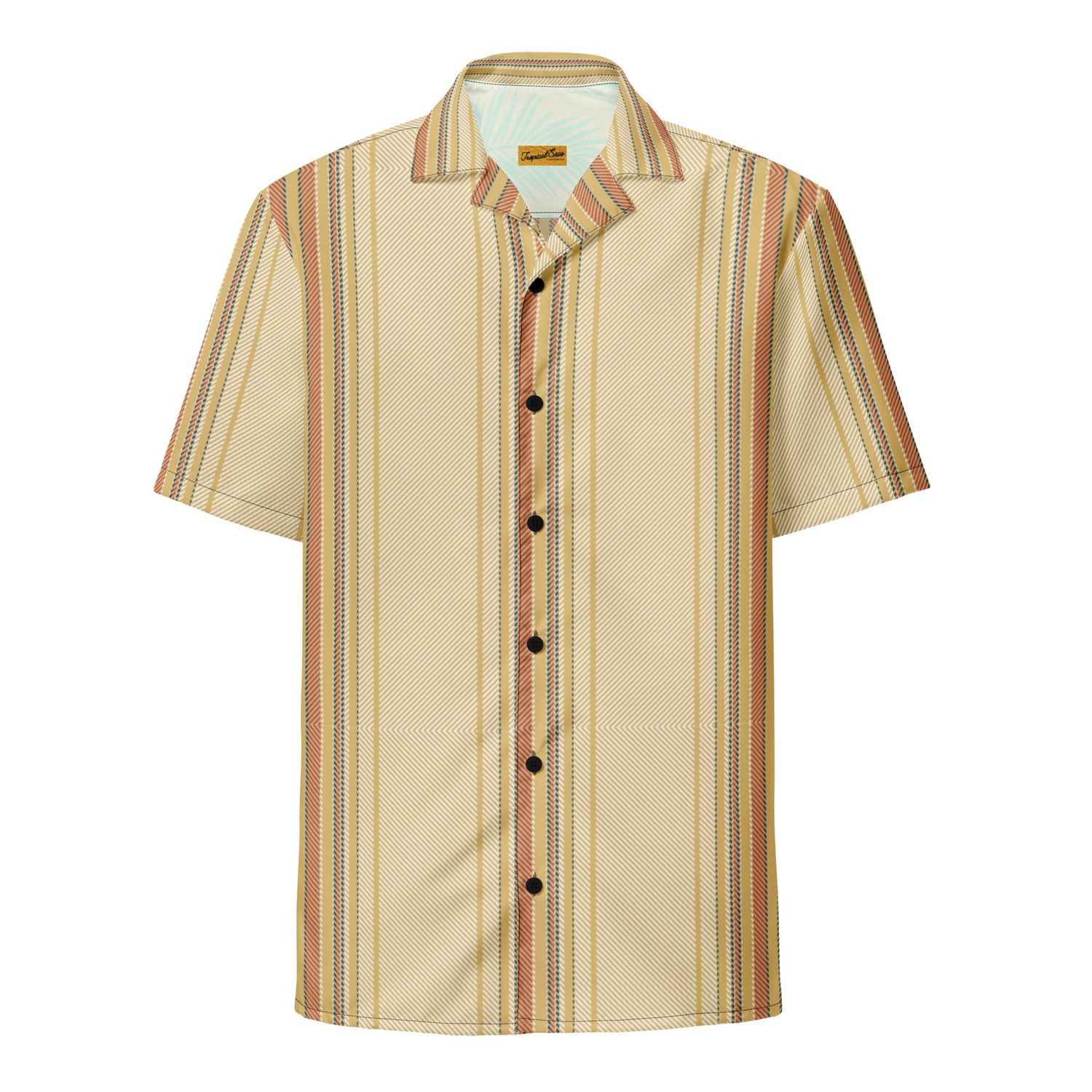 Golden Isles Luxury Performance Button Down Shirt- Tropical Seas Clothing