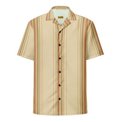 Golden Isles Luxury Performance Button Down Shirt- Tropical Seas Clothing