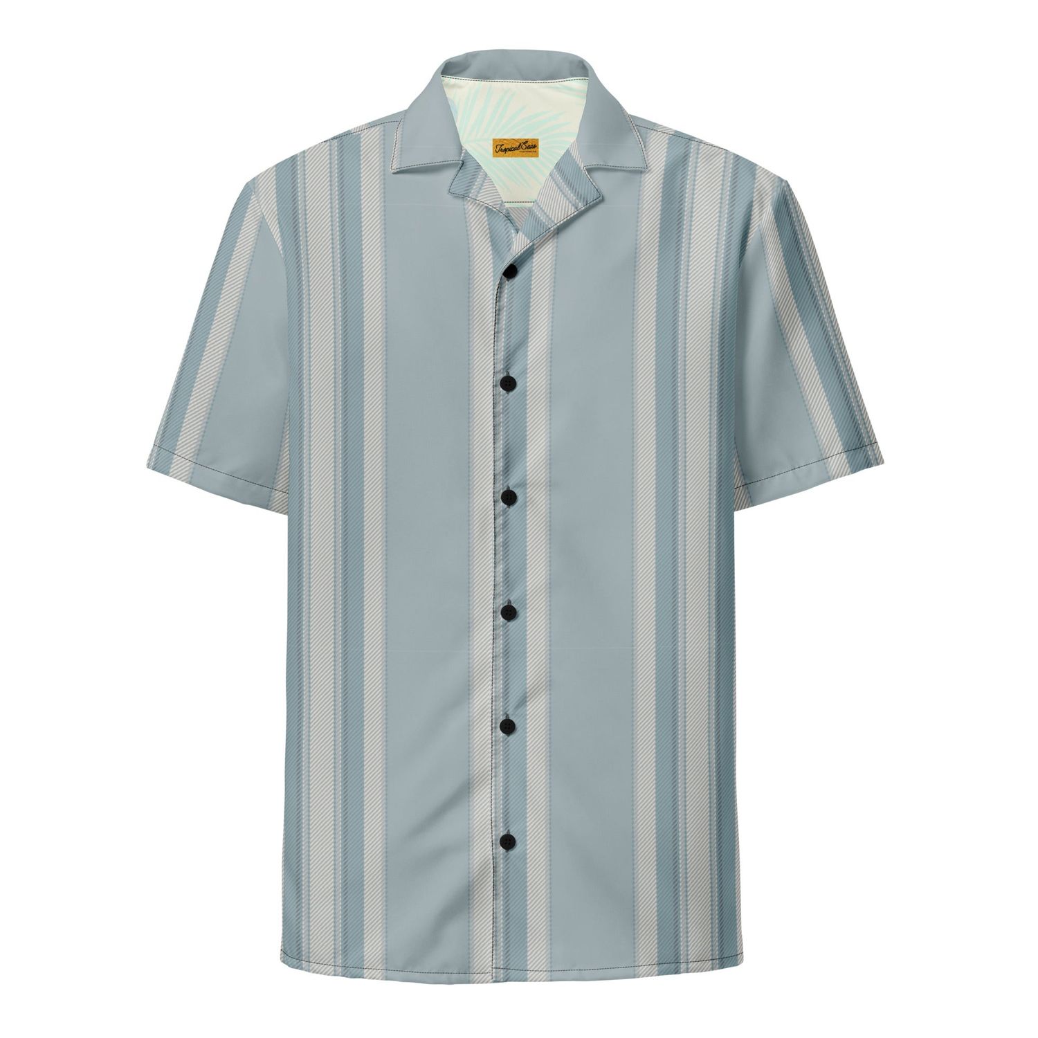 Yacht Club Aristocrat Performance Button Down Camp Shirt- Tropical Seas Clothing