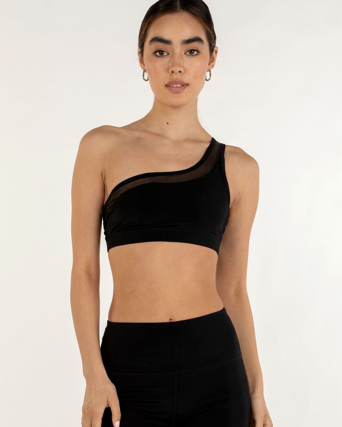 On Duty Mesh One Shoulder Silkiflex™ Bra- Rebody Active